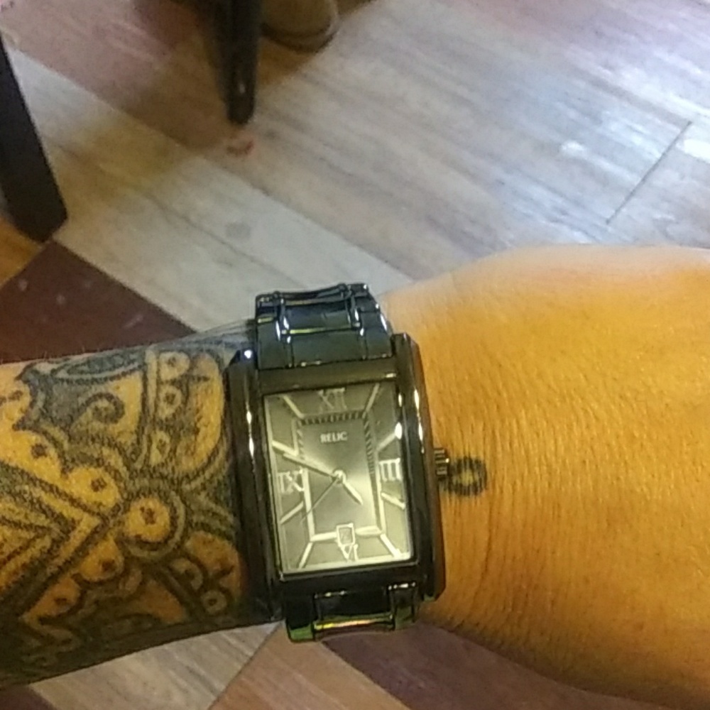 Awesome Relic Watch in Gunmetal